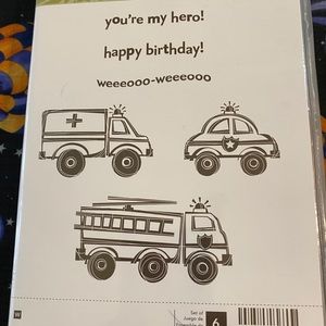 Stampin Up! You’re My Hero Stamp Set